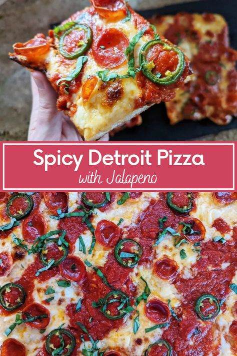 Detroit Pizza, Honey Pizza, Spicy Pizza, Pizza Hot, Local Pizza, Food World, Pizza Sauce Recipe, Pizza Sauce Homemade, Hot Honey