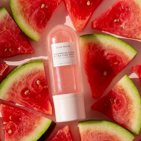 Colourful Aesthetic, Glow Recipe Watermelon, Coffee Facial, Watermelon Glow, Cosmetic Kit, Homemade Lotion, Hydrating Mist, Glow Recipe, Luscious Hair