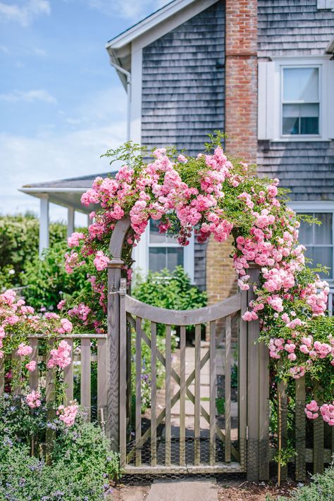 Arch Gate, Flagstone Path, Outdoor Path, Flower Arch, Garden Entrance, Magical Garden, Garden Gate, Garden Cottage, Garden Gates