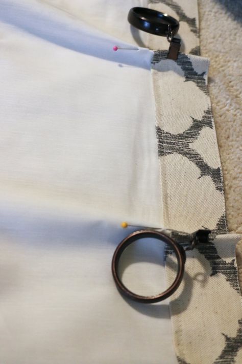 Diy Curtain Rings, Clips Rings, Curtain Rings With Clips, Curtains And Draperies, No Sew Curtains, Pleated Drapes, Pinch Pleat Curtains, Curtain Clips, Pleated Curtains