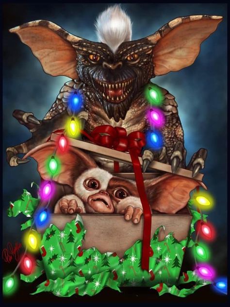 Gizmo Christmas, Christmas Gremlins, Cool Apps For Android, Gremlins Art, 90s Characters, Evil Eye Art, Timelapse Video, After Midnight, Time Lapse Video