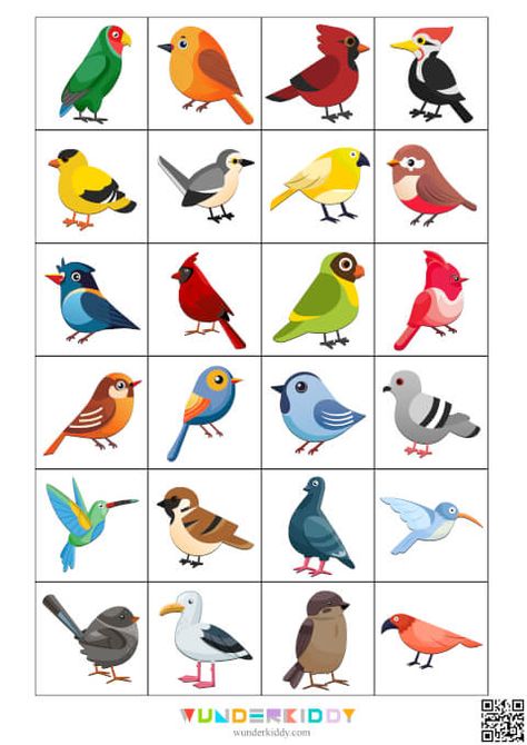 Printable Birds Left or Right Spatial Thinking Worksheet for Kids Birds Activity For Preschool, Teaching Left And Right, Birds Activities For Kids, Birds Kindergarten Activities, Birds Activities, Emotions Preschool, Activity For Preschool, Animal Classification, Welcome To School