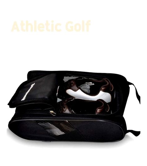 ATHLETIC GOLF Shoe Zippered Bag Shoe Case, Golf Shoe Bag, Zippered Bag, Golf Shoe, Shoe Bags, Carrier Bag, Golf Shoes, Sport Bag, Zipper Bags