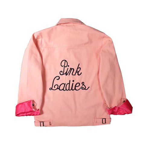 Handmade Pink Ladies Jacket | Grease: Rise of the Pink Ladies Jacket | Women's Grease Pink Ladies Party Jacket | Ladies Pink Grease Jacket Pink Ladies Party, Grease Pink Ladies, Rise Of The Pink Ladies, Pink Ladies Grease, Grease Pink Ladies Jacket, The Pink Ladies, Chic Nostalgia, Pink Ladies Jacket, Party Jacket