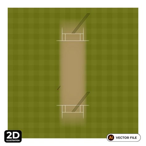 Cricket Pitch, Cricket Nets, About Cricket, House Map, Psd Icon, Vector Photo, Premium Vector, Vector Illustration, Map