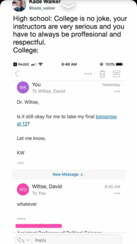 I've had a professor use "lol" in an email to me once College Professor Funny, College Professors Funny, College Life Humor, College Quotes Funny, Funny Professor, Funny College Memes, College Funny, Funny College, College Memes