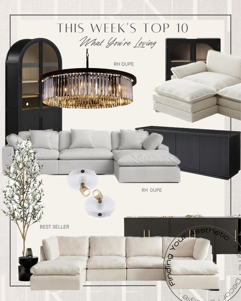 Shop kevinplus 129'' Modular Sectional … and other curated products on LTK, the easiest way to shop everything from your favorite creators. Rh Chandelier, Fluted Sideboard, Curved Cabinets, Restoration Hardware Style, Accent Lights, Large Sectional, Faux Olive Tree, Walmart Home, Black Sideboard