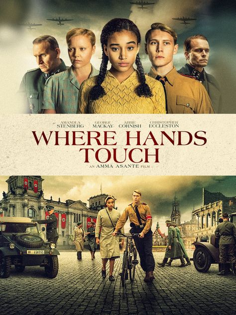 Where Hands Touch (2018) Where Hands Touch, Black Love Movies, Ss Officer, Good Christian Movies, Sally Hemings, Abbie Cornish, Amandla Stenberg, Movies To Watch Teenagers, Netflix Movies To Watch