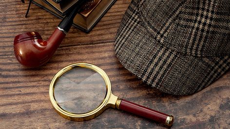 Magnifying glass, pipe, hat, sherlock holmes vibes Moriarty The Patriot Aesthetic, Patriot Aesthetic, Halfling Dnd, Bungo Stray Dogs Aesthetic, Sherlock Holmes Wallpaper, Aesthetic Millie Bobby Brown, Stray Dogs Aesthetic, Book Illust, Baker Street 221b