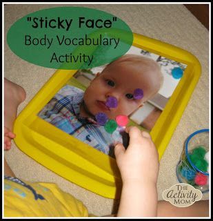 Learning Body Parts for Toddlers  This activity is a fun way to work on vocabulary and parts of the face with your toddler. I love the use of stickers and magnetic pom poms to also work on fine motor skills!  #partsoftheface #toddler #toddlers #toddleract Body Parts Theme, All About Me Activities, About Me Activities, Early Learning Activities, Petite Section, Body Awareness, Vocabulary Activities, Toddler Play, Kids Learning Activities