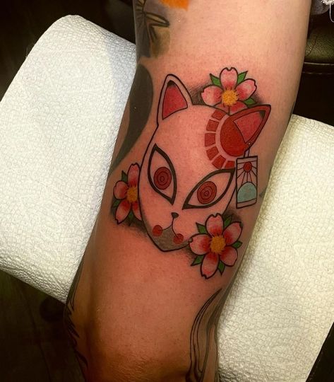 Kitsune Mask, Mask Tattoo, Mask, Tattoos