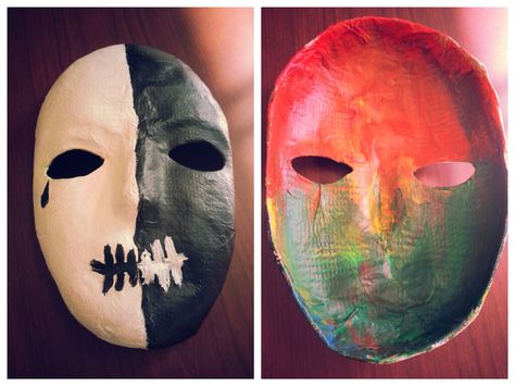 Mask-making project. Blog has additional resources for art therapy type projects. Expressive Art Therapy Activities, Finding Identity, Expressive Art Therapy, Mask Project, Group Therapy Activities, Art Therapy Directives, Creative Arts Therapy, Art Therapy Projects, Art Therapist