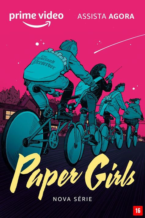 Paper Girls Comic, Paper Girls Show, Paper Girls, The Rings Of Power, Rings Of Power, Comic Poster, Cover Paper, Popular Movies, Girls Show