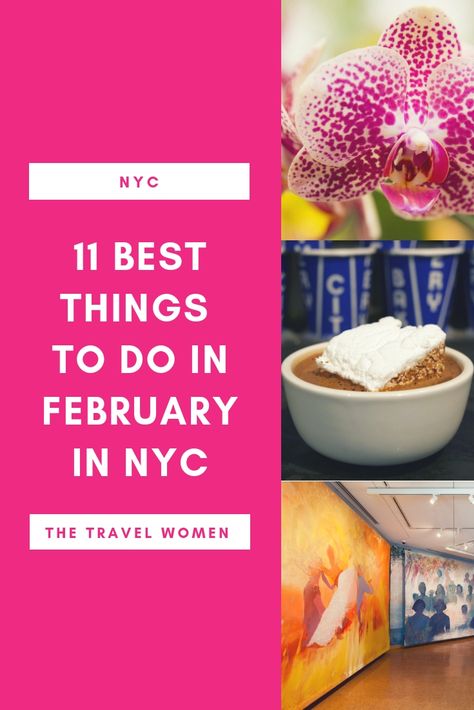 Things To Do In Nyc In February, Nyc In February, Things To Do In February, February Winter, Winter In New York, Nyc Guide, Things To Do In Nyc, Nyc Winter, New York February