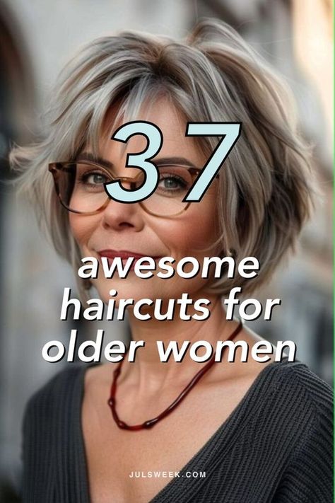 37 awesome haircuts for older women Hair Transition, Haircuts For Older Women, Hair Mistakes, Over 60 Hairstyles, Hair Growing, Bob Haircuts For Women, Haircut For Older Women, Short Hair Over 60, Summer Dresses For Wedding Guest