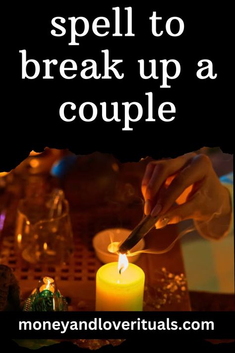 Spell to break up a Couple Break Connection Spell, How To Manifest A Breakup, Breakup Spells Relationships, Breakup Spell, Easy Love Spells, Power Of Attraction, Person Falling, Deeply In Love, Connection With Someone