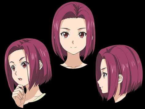 Face Turnaround, Aesthetic Text, Rangiku Matsumoto, Character Reference Sheet, Character Turnaround, Anime Face, Hollow Art, Human Anatomy Drawing, Anime Head