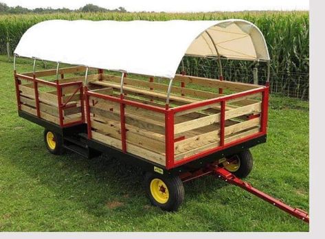 Hay Ride Ideas, Hayride Ideas, Pumpkin Patch Business, Farm Tourism, Pumpkin Patch Ideas, Campground Ideas, Hay Wagon, Wagon Ideas, Pumpkin Patch Farm