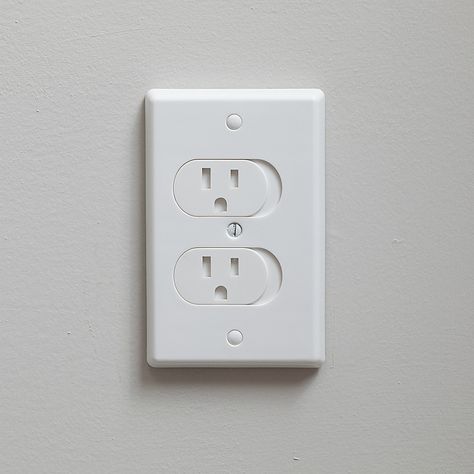 Electrical Outlet Covers, Safety Door, Electrical Safety, Outlet Cover, Electric Shock, Baby Proofing, Outlet Covers, Drywall, Plate Covers