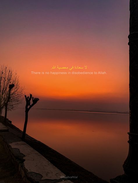 Islam deen lake water dusk sunset purple sky blue shades Allah quran friday turkish persian proverb aesthetic photography nature grunge literature arabic kashmir Srinagar Kashmir, Dal Lake, Muslim Ramadan, Srinagar, Book Art Diy, Arabic Words, Islamic Pictures, Art Diy, Islamic Quotes