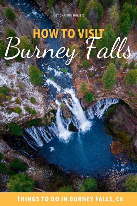 Burney Falls California, Burney Falls Ca, Waterfalls In California, California Waterfalls, California Bucket List, Burney Falls, Vacation 2024, California Road Trip, California Travel Guide