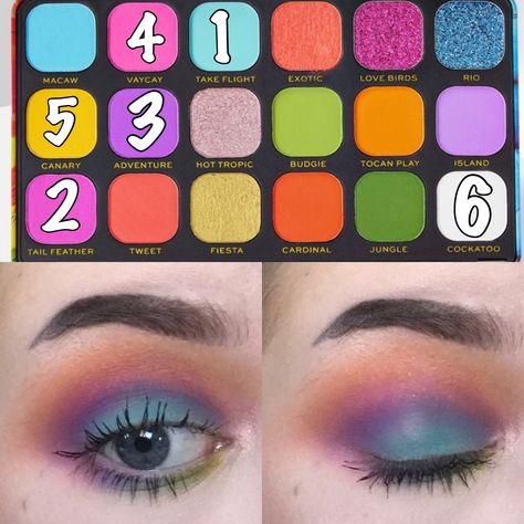 Makeup Stuff, Eye Makeup Designs, Makeup Style, Bird Of Paradise, Makeup Designs, Birds Of Paradise, Eye Makeup Tutorial, Korean Makeup, Color Chart