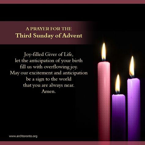 Prayer for the Third Sunday of Advent Advent Prayers Catholic, Catholic Advent, Christmas Prayers, Advent Catholic, Third Sunday Of Advent, Advent Scripture, Advent Prayers, Advent Readings, Advent Wreaths