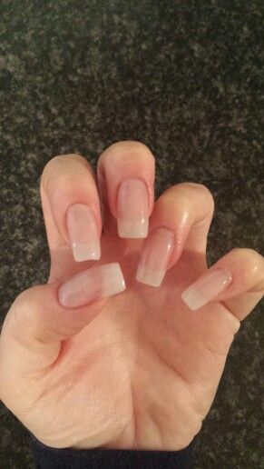 Natural acrylic extensions Take Off Acrylic Nails, Natural Looking Acrylic Nails, Natural Gel Nails, Natural Acrylic Nails, Clear Acrylic Nails, Nail Swag, Pink Acrylic Nails, Square Acrylic Nails, Dream Nails