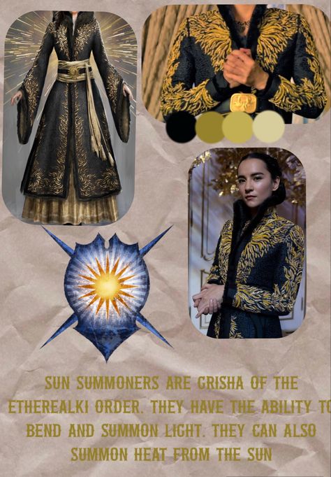 Shadow And Bone Grisha Kefta, Black Kefta Grisha, Sun Summoner Kefta, Kefta Grisha, Grisha Kefta, Grisha Aesthetic, Grisha Orders, Books Vibe, Stage Costume Design