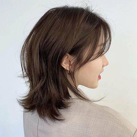 Semi Short Haircuts, Semi Short Hair, Women Haircuts Long, Hair Inspiration Short, Shot Hair Styles, Cute Hairstyles For Short Hair, Short Hair With Bangs, Short Hair Haircuts, Medium Hair Cuts