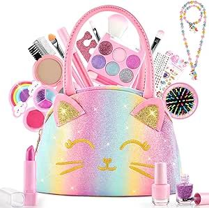 Kids Make Up Set, Girls Makeup Set, Kids Makeup Kit, Makeup For Kids, Princess Christmas, Makeup Toys, Makeup Kit For Kids, Play Makeup, Toddler Girl Toys