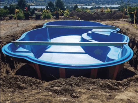 Fiberglass Pool Ideas, Above Ground Fiberglass Pools, Fiberglass Pool Cost, Small Fiberglass Pools, Thursday Pools, Inground Pool Cost, Pool Cost, Fiberglass Pool, Pool Life