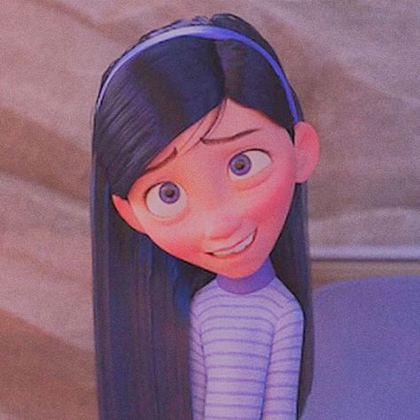 Violet Icon, Violet Parr, Black Hair, Violet, Hair, Blue, Black