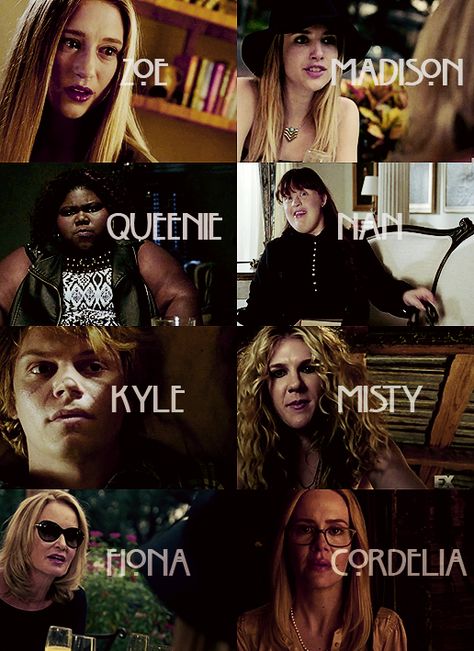 Coven Characters, American Horror Story 3, Ahs Coven, Devious Maids, American Horror Story Coven, Hemlock Grove, Tv Horror, Horror Show, Movies And Series