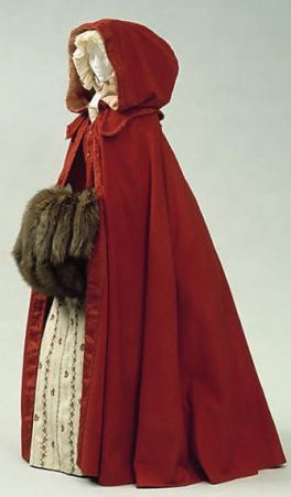 4d7ebb3a5de7f11a4aff68e52445404b Moda Medieval, Istoria Modei, Red Cloak, 18th Century Clothing, Century Dress, 18th Century Fashion, Century Clothing, Costume Institute, Antique Clothing