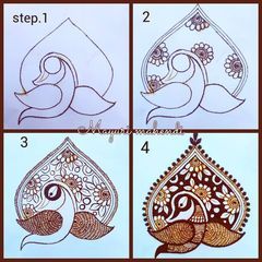 Baby Mehndi Design, Peacock Mehndi Designs, Beautiful Simple Mehndi Design, Henna Flower Designs, Mehndi Designs 2018, Mehndi Designs Bridal Hands, Beginner Henna Designs, Mehndi Designs For Kids, Very Simple Mehndi Designs