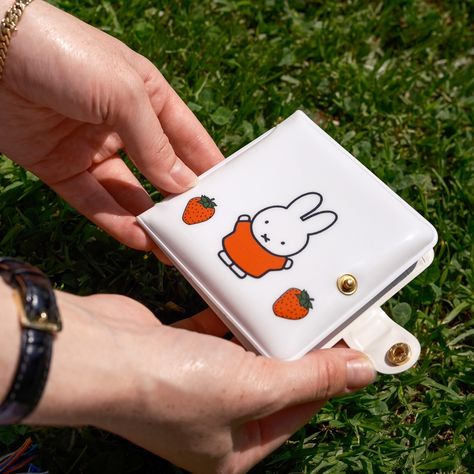 Very excited about how these miffy wallets came out! Our miffy wallets feature four card slots, a cash pocket, and a clear ID slot. Our brand new miffy wallets will be available with the rest of our miffy collection 6/14 at 2PM PST. #miffy #bunny #nijntje Miffy Collection, Clubbing Shoes, Miffy Bunny, Origami Bag, Snap Wallet, Collage Phone Case, Gift Inspo, Cute Wallets, Fairy Aesthetic