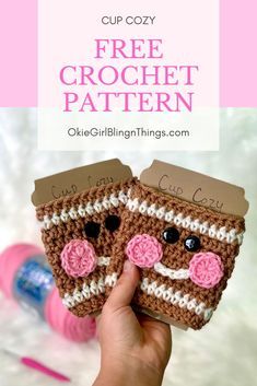 Christmas Cup Cozy, Ornament Inspiration, Cup Cozy Crochet Pattern, Cup Cozy Pattern, Crochet Mug Cozy, Crochet Coffee Cozy, Cup Cozies, Crochet Cup Cozy, Cozy Pattern