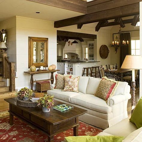 Best New Cottage: Interiors Beautiful Walls, Room Decor Cozy, English Cottages, Dining Room Windows, Timber Frames, Loft Space, European Home, Cottage Style Decor, Cottage Interiors