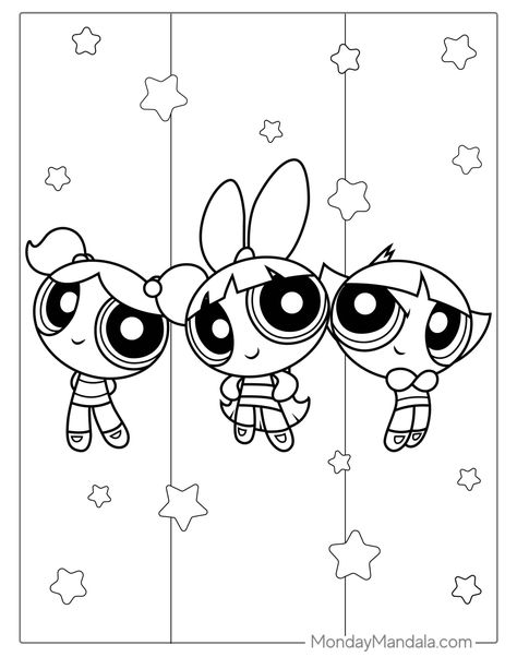 28 Powerpuff Girls Coloring Pages (Free PDF Printables) Coloring Pages Powerpuff, Power Puff Girls Coloring Pages, Powerpuff Girls Coloring Pages, Character Coloring Pages, Powerpuff Kızları, Professor Utonium, Girls Coloring Pages, Super Nana, Bobbie Goods