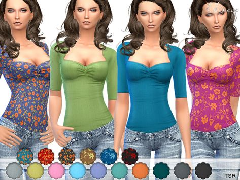 ekinege's Sweetheart Neck Top Sims 4 Cc Y2k Shirts, 2000 Sims 4 Cc, Cc Shirts Sims 4, Ts4 2000s Cc, 2000s Sims 4, Sims 4 Cc Clothes 2000s, Sims 4 Adult Clothes, The Sims 4 Cc Shirts, 2000s Sims 4 Cc