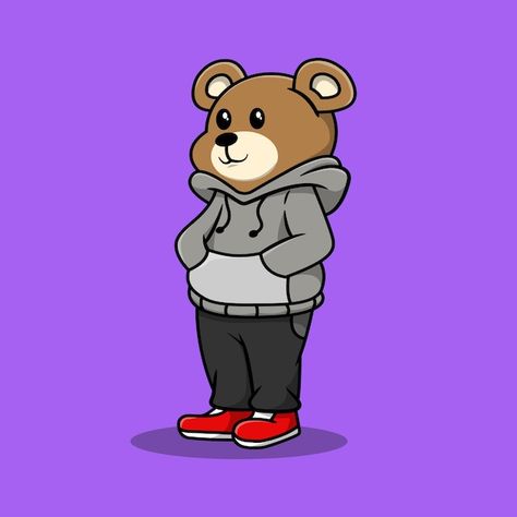 Hoodie bear stay cool | Premium Vector #Freepik #vector #bear-cartoon #bearing #cartoon #cartoon-character Cartoon Cartoon, Logo Psd, Technology Icon, Card Banner, Poster Invitation, Presentation Template Free, Cartoon Clip Art, Bear Cartoon, Create Image