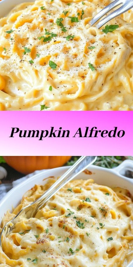 #PumpkinAlfredo #FallFlavors #CreamyPasta #PumpkinRecipe #ComfortFood #AutumnCooking #SageAndHazelnuts #FettuccineDish #VegetarianMeal #CozyMeals Traditional Alfredo Sauce, Pumpkin Alfredo Sauce, Classic Alfredo Sauce, Pumpkin Alfredo, Pumpkin Sauce, Fall Cooking, Cozy Meals, Meal Suggestions, Cooking Basics