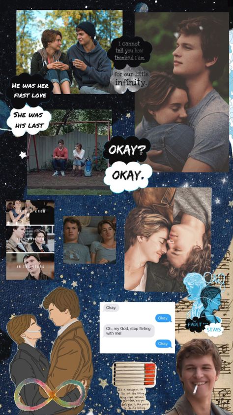 the fault in our stars Hazel And Augustus, Fault In The Stars, The Fault In Our Stars Quotes, John Green Quotes, The Spectacular Now, Augustus Waters, Baby Record Book, John Green Books, Fictional Character Crush