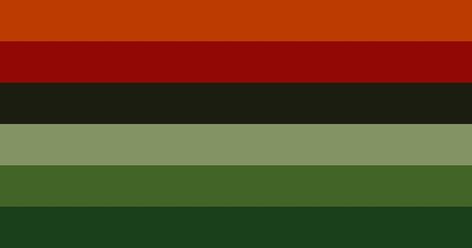 (COINED BY ME) – an arospec label for those who do feel little romantic attraction but hate that they do, or do not want to experience it for whatever reason Romantic Attraction, Burnt Umber, A Flag, Green Dark, Moss Green, Green And Grey, Flag, Green