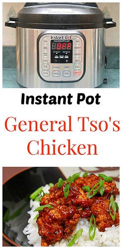 General Tso Chicken Instant Pot, Instant Pot General Tso Chicken, Second Kitchen, Chicken Instant Pot, General Tso's Chicken, Chinese Buffet, Pressure Cooking Recipes, Chicken Broccoli Rice, Tso Chicken