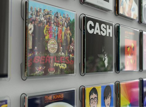 Lp Wall Display, Vynil Record Display Ideas, Steelbook Collection Display, Framed Vinyl Records, Vynil Display Ideas, Cd Collection Display, Vinyl Display Ideas, Cd Display Ideas, Vinyl Display Wall