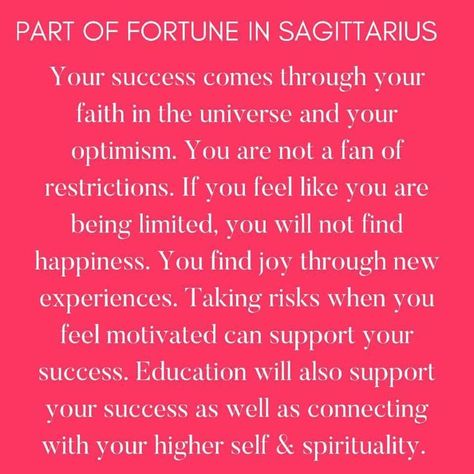 Part Of Fortune, Astrology Meaning, Planet Signs, Scorpio Zodiac Facts, Birth Chart Astrology, Astrology Art, Vedic Astrology, Birth Chart, Take Risks