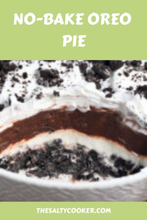 Who can resist the iconic taste of Oreos, especially when it’s transformed into an elegant yet simple pie? Introducing the Easy and Decadent Oreo Pie. Oreo Chocolate Pie, Oreo Mud Pie, No Bake Oreo Pie, Oreo Pie Crust, Simple Pie, Chocolate Pie Recipe, Oreo Pie, Oreo Chocolate, Chocolate Pie Recipes