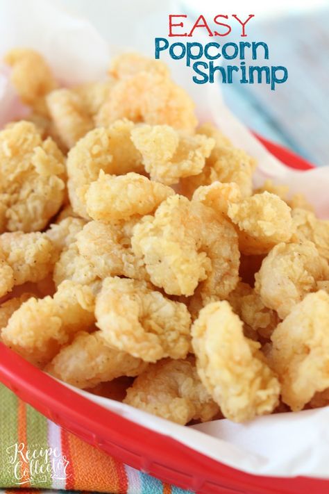 Easy Popcorn Fried Shrimp - This recipe has the key to getting that light, tender, and flaky crust on shrimp! Popcorn Shrimp Recipe, Shrimp Dinner Ideas, Easy Popcorn, Fried Shrimp Recipes, Popcorn Shrimp, Seafood Entrees, Shrimp Dinner, Shrimp Recipes Easy, Dinner Ideas Easy